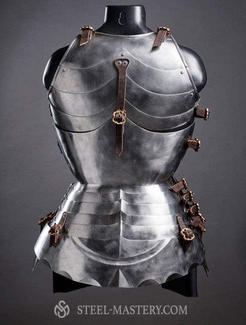 Milan-style cuirass 1450-1485 years, a part of "Avant Armour"