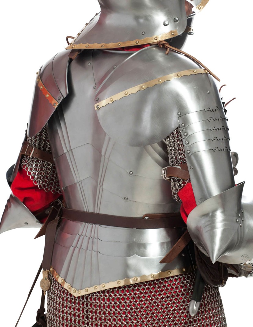 GERMAN GOTHIC CUIRASS, XV CENTURY photo made by Steel-mastery.com