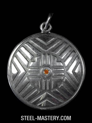 Zircon gemstone pendant