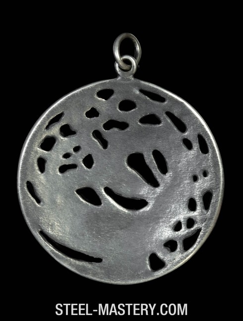 Stork newborn necklace