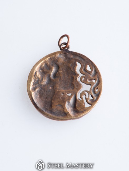 Virgo pendant . Zodiac sign