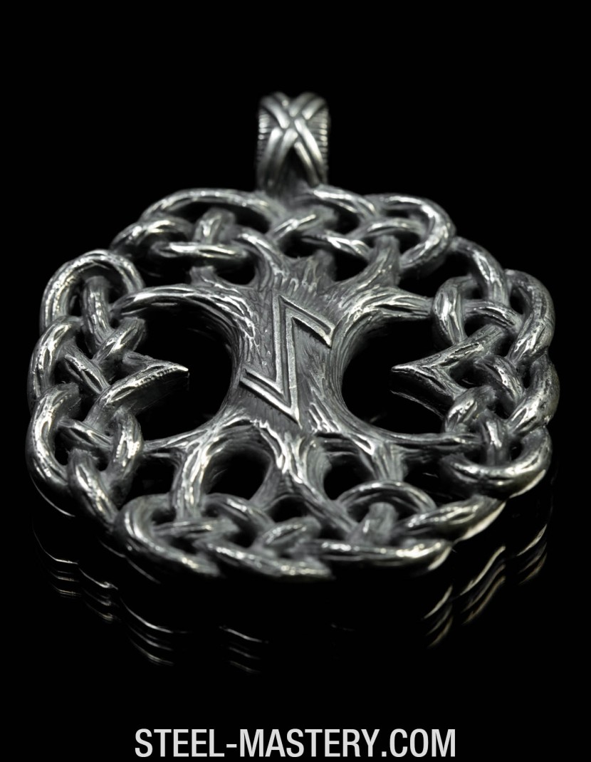 Viking Jewelry - Yggdrasil Pendant   photo made by Steel-mastery.com