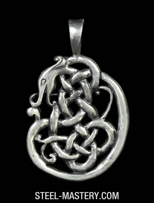 Norse Sea-Serpent Pendant
