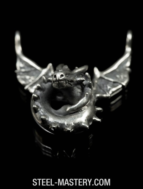 Wyvern dragon pendant