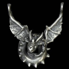 Wyvern dragon pendant image-1