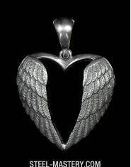 Angel wings necklace