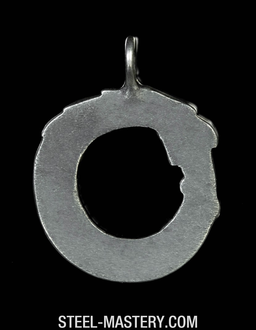 Ouroboros pendant photo made by Steel-mastery.com