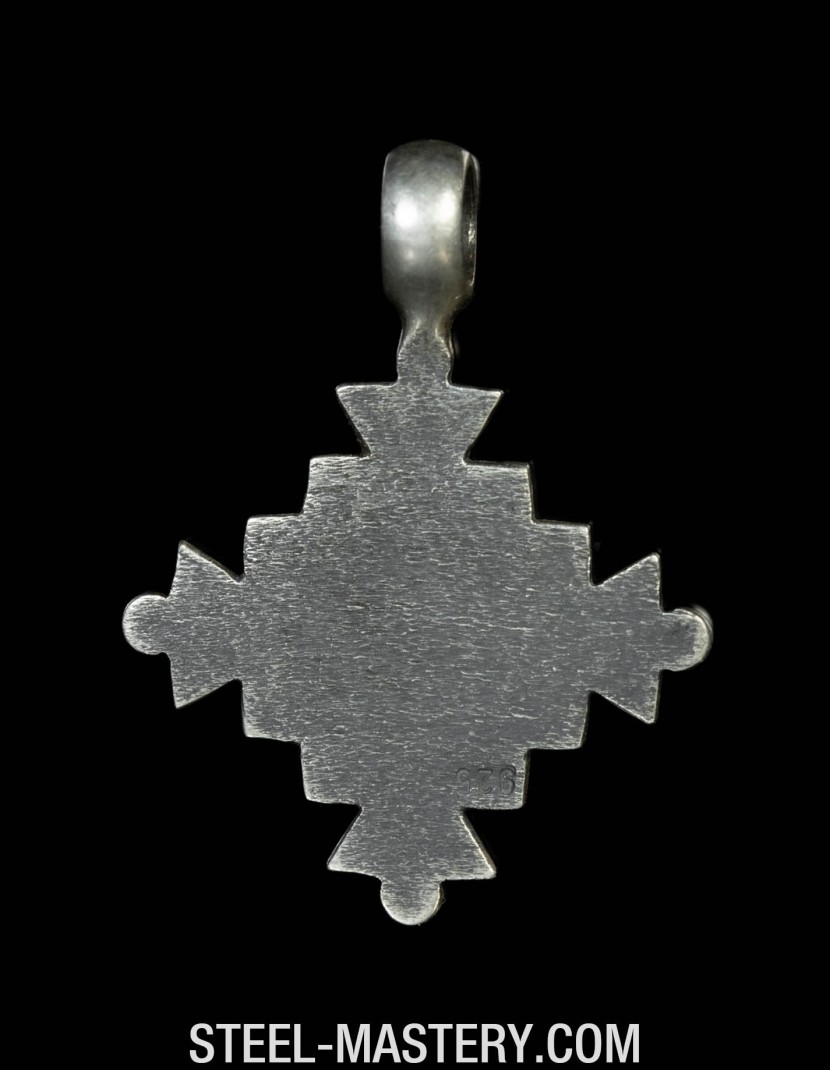 Swarga cross - Ukrainian zgarda amulet  photo made by Steel-mastery.com