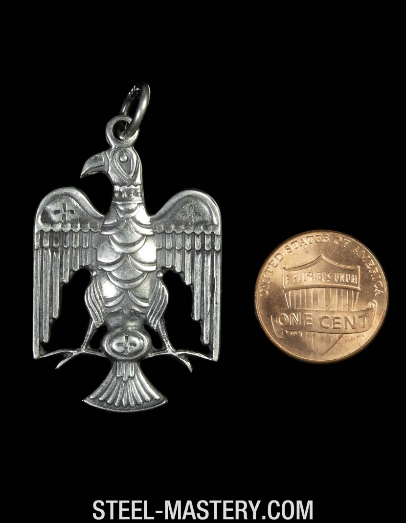 Roman eagle medallion  photo made by Steel-mastery.com