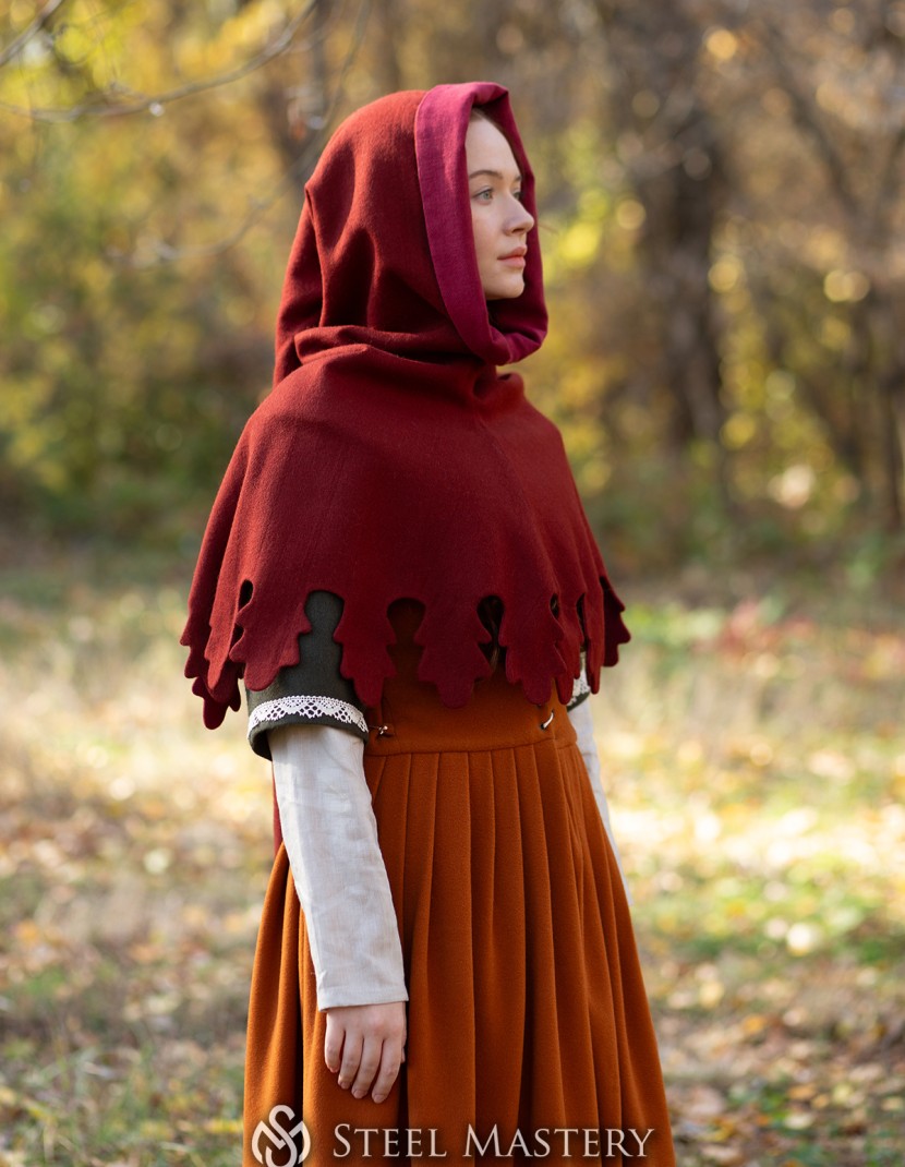 Medieval hood "Autumn warmth" photo made by Steel-mastery.com