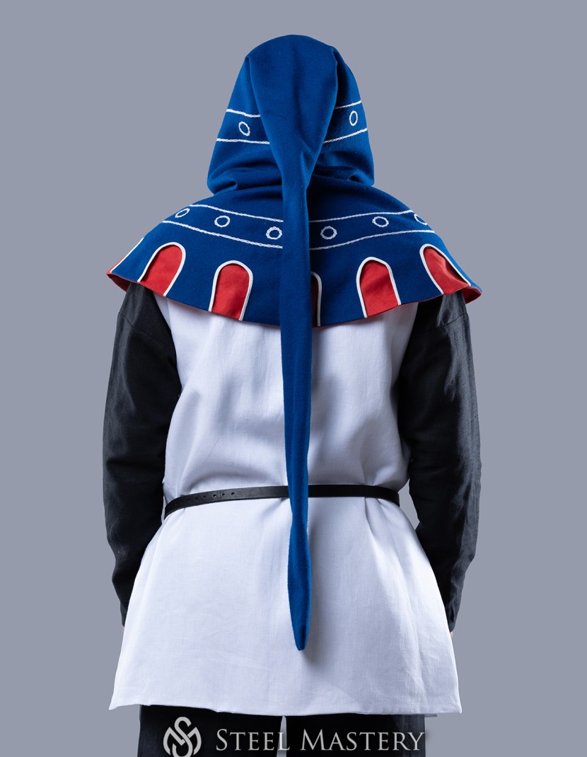 Medieval Gugel with Liripipe photo made by Steel-mastery.com