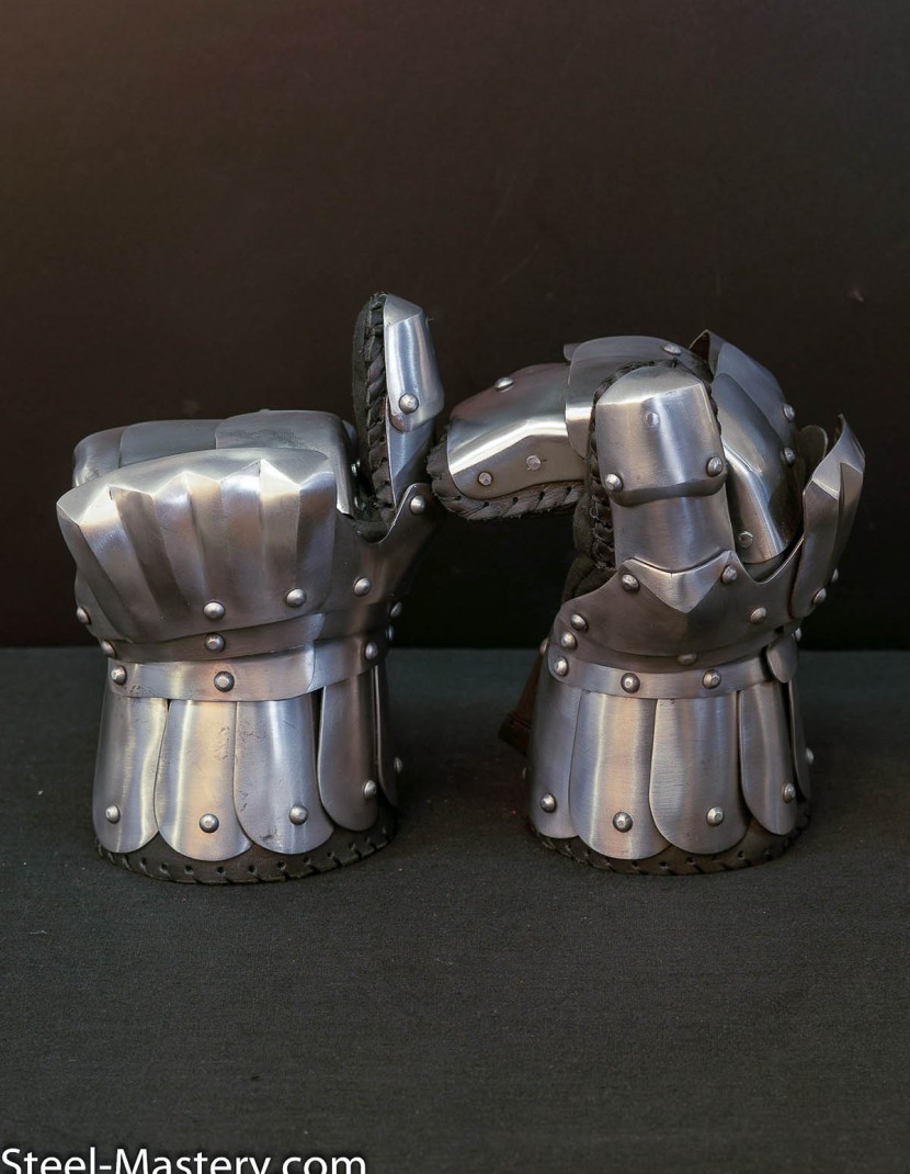 SCA STEEL GAUNTLETS photo made by Steel-mastery.com