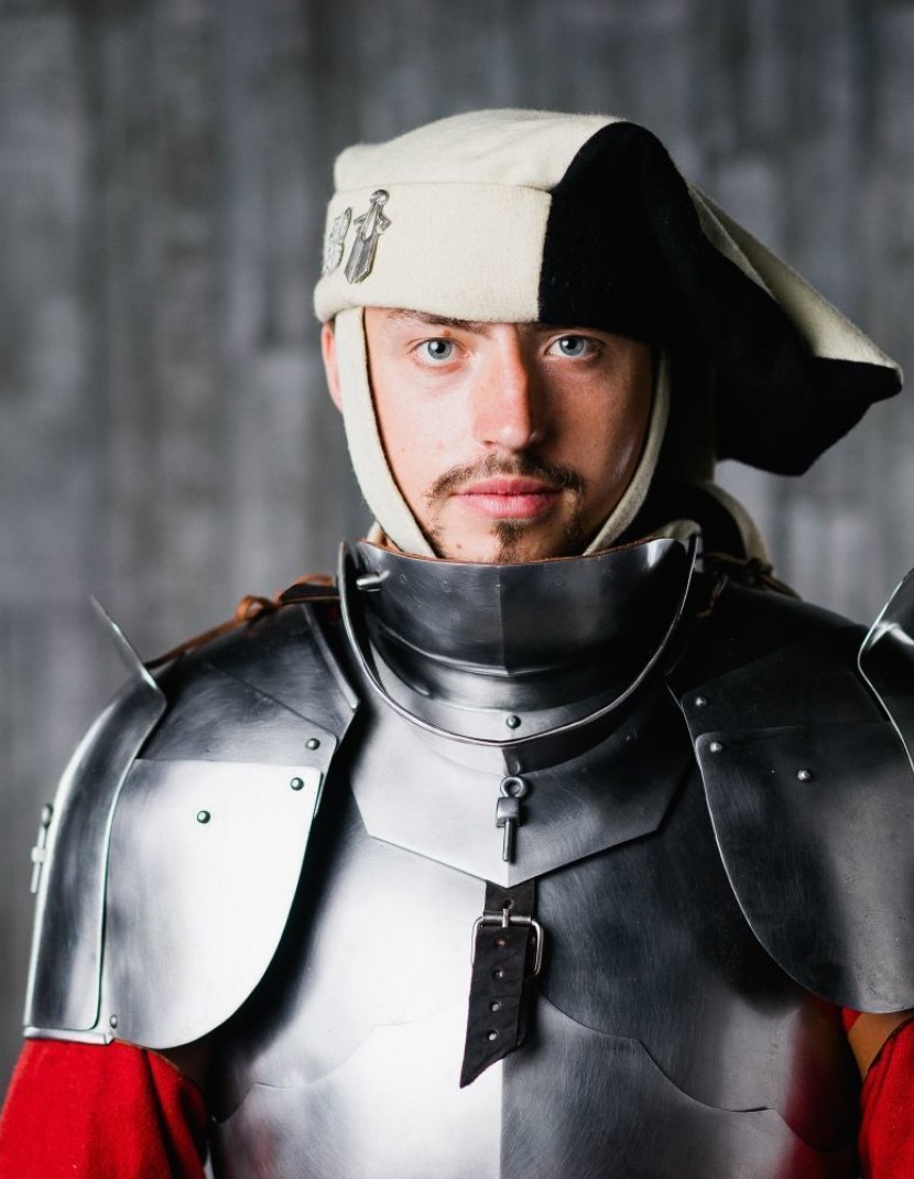 Articulated Gorget (Bevor) photo made by Steel-mastery.com