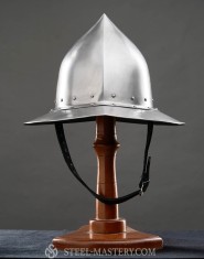  Kettle hat (Kettle helm)  with high top point