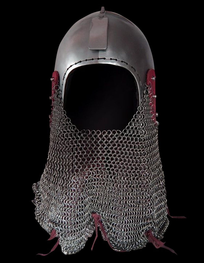 Helmet bascinet mid-14th century photo made by Steel-mastery.com