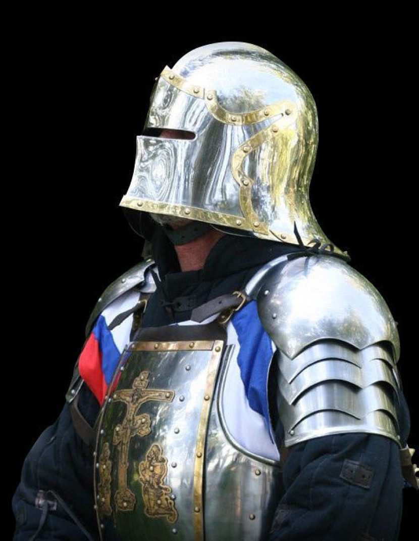 Italian Sallet with Visor - mid-15th century photo made by Steel-mastery.com