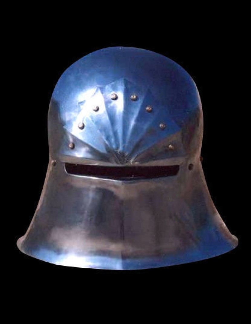 Italian crossbowman sallet of the 15th-century  photo made by Steel-mastery.com