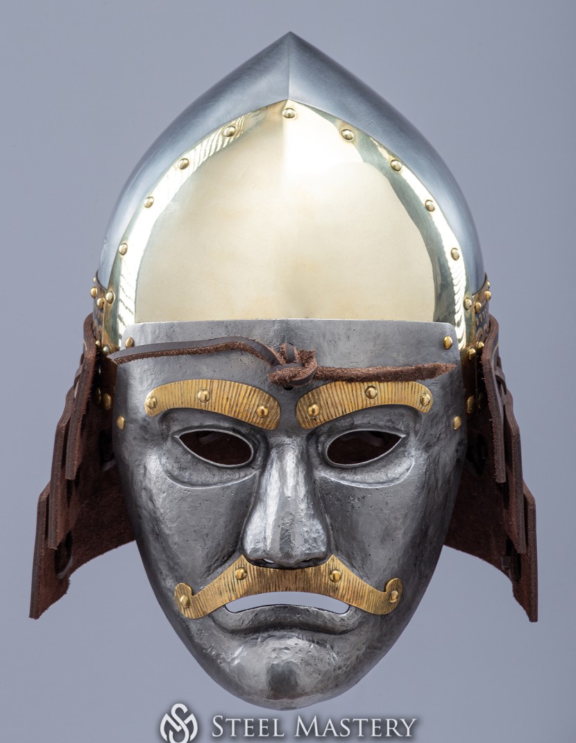 Tatar-Mongolian helmet 12 - 15 centuries photo made by Steel-mastery.com