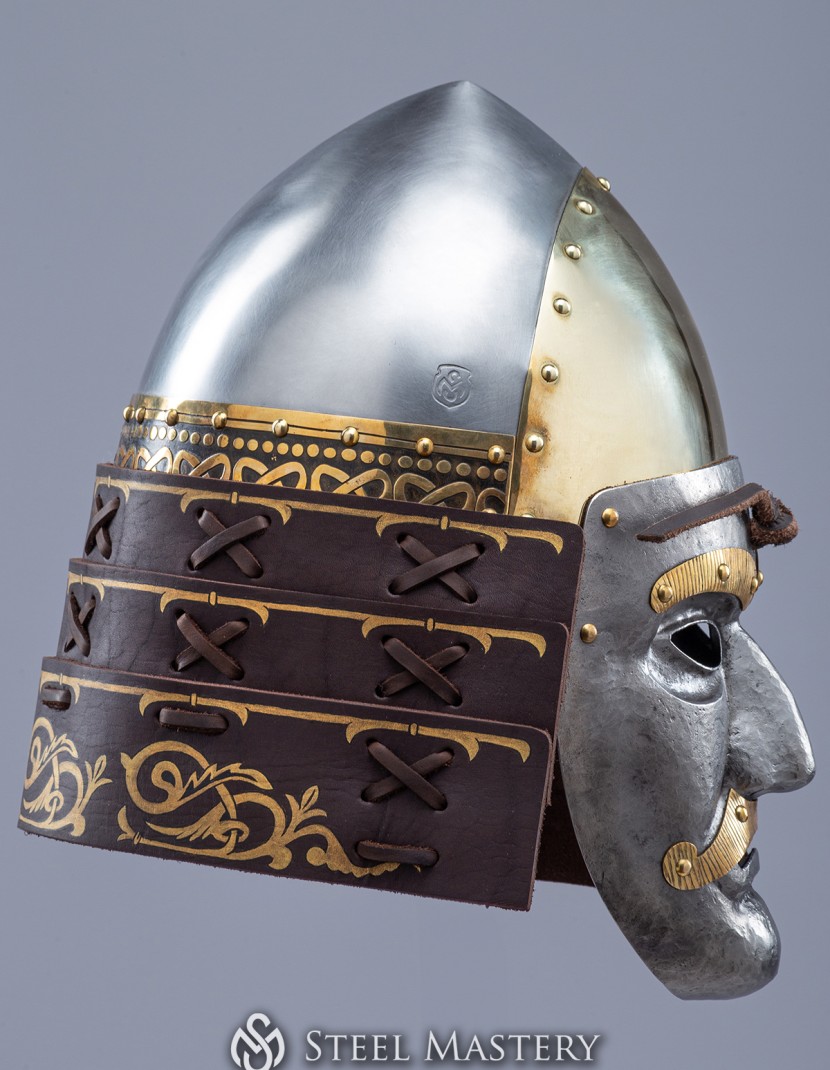 Tatar-Mongolian helmet 12 - 15 centuries photo made by Steel-mastery.com