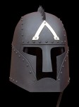 Greek style fantasy helmet