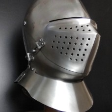 Updating of armet (closed helmet) 15th-16th century