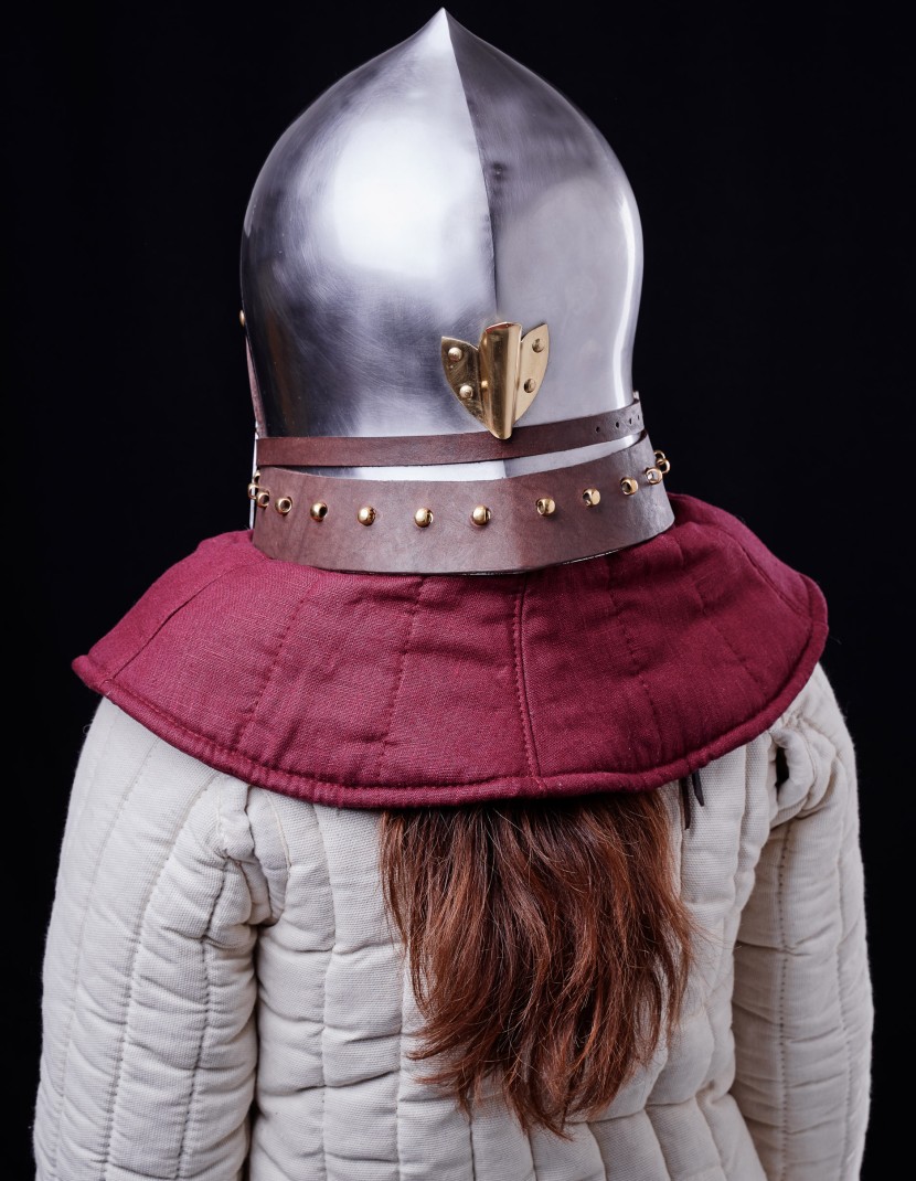 Bascinet hounskull, early XV century photo made by Steel-mastery.com