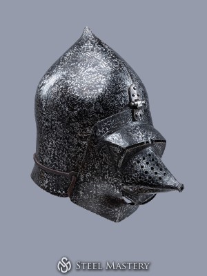 Bascinet hounskull, early XV century