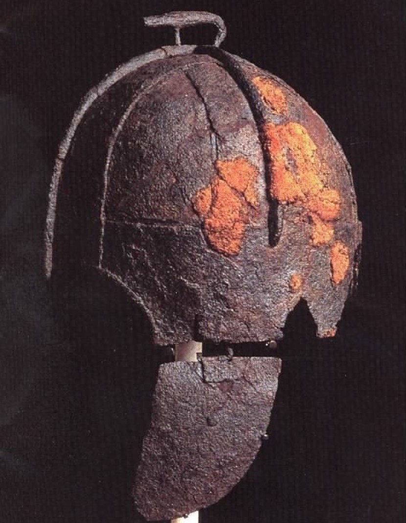 The Wollaston (Pioneer) Helmet of the 7th century photo made by Steel-mastery.com
