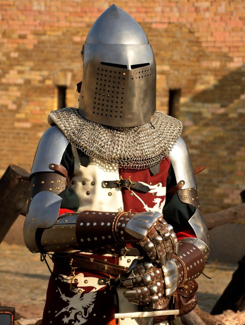 Bascinet for modern fencing (medieval stylization)