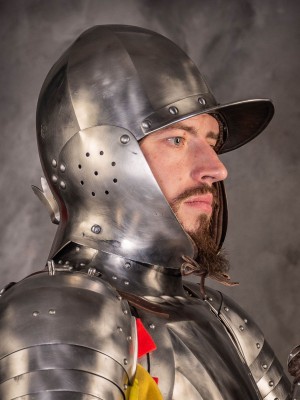 LANDSKNEHT BURGONET HELMET