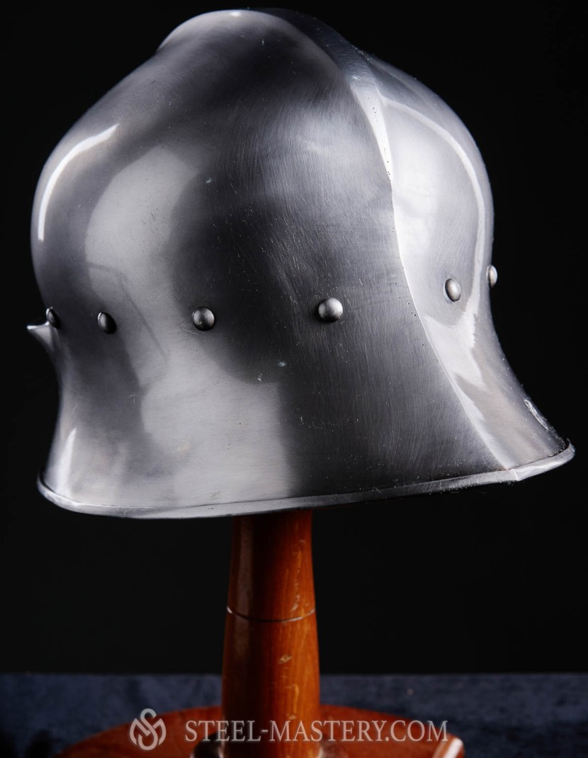 Austrian 15th-century sallet photo made by Steel-mastery.com