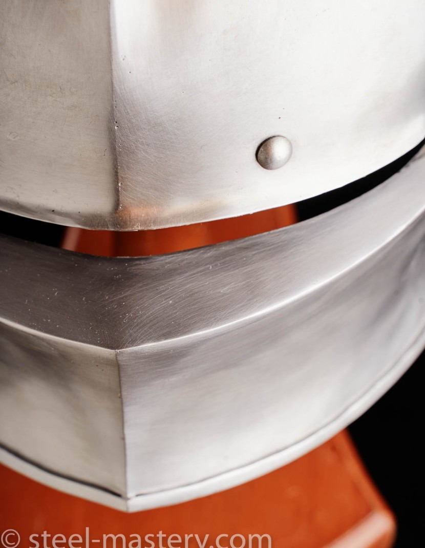 Austrian 15th-century sallet photo made by Steel-mastery.com