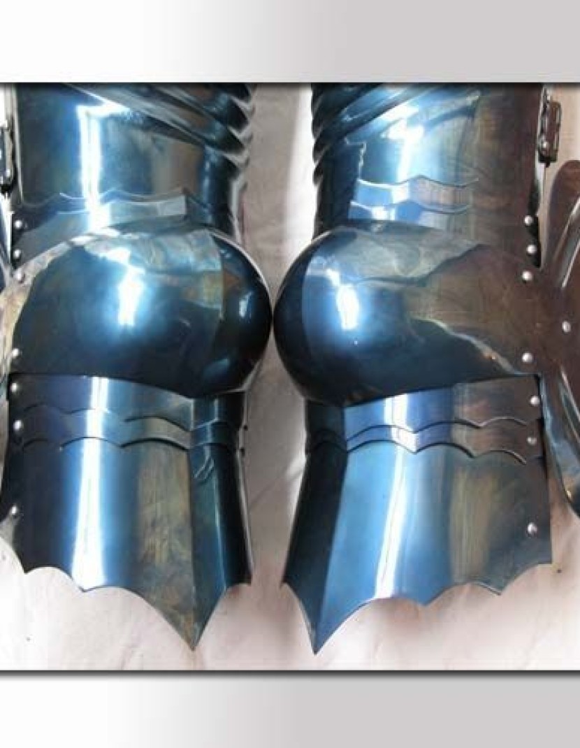 English gothic legs late 15th century photo made by Steel-mastery.com