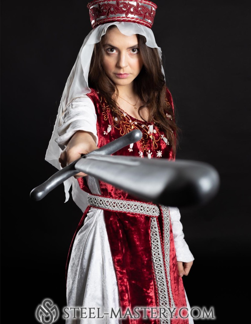 European sword "with balls and fulle photo made by Steel-mastery.com