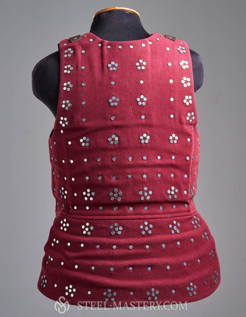 Auction large-plated brigandine photo made by Steel-mastery.com