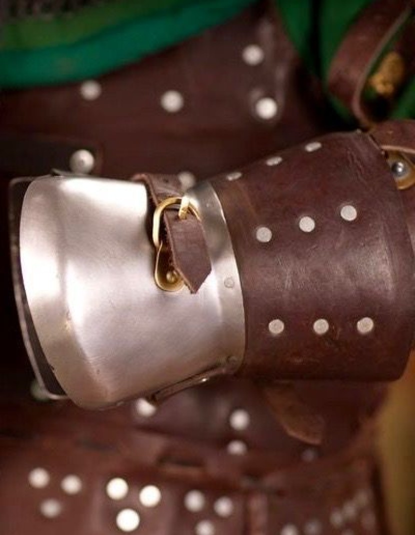 Brigandine mitten (for buckler) photo made by Steel-mastery.com
