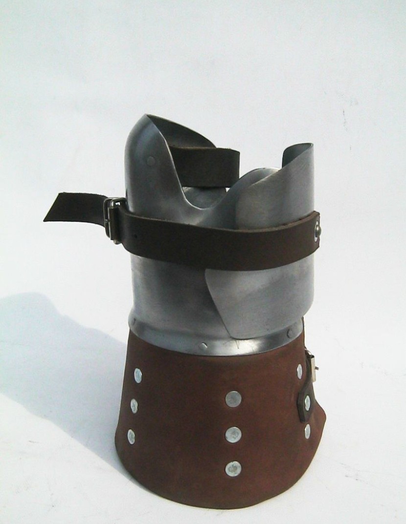 Brigandine mitten (for buckler) photo made by Steel-mastery.com