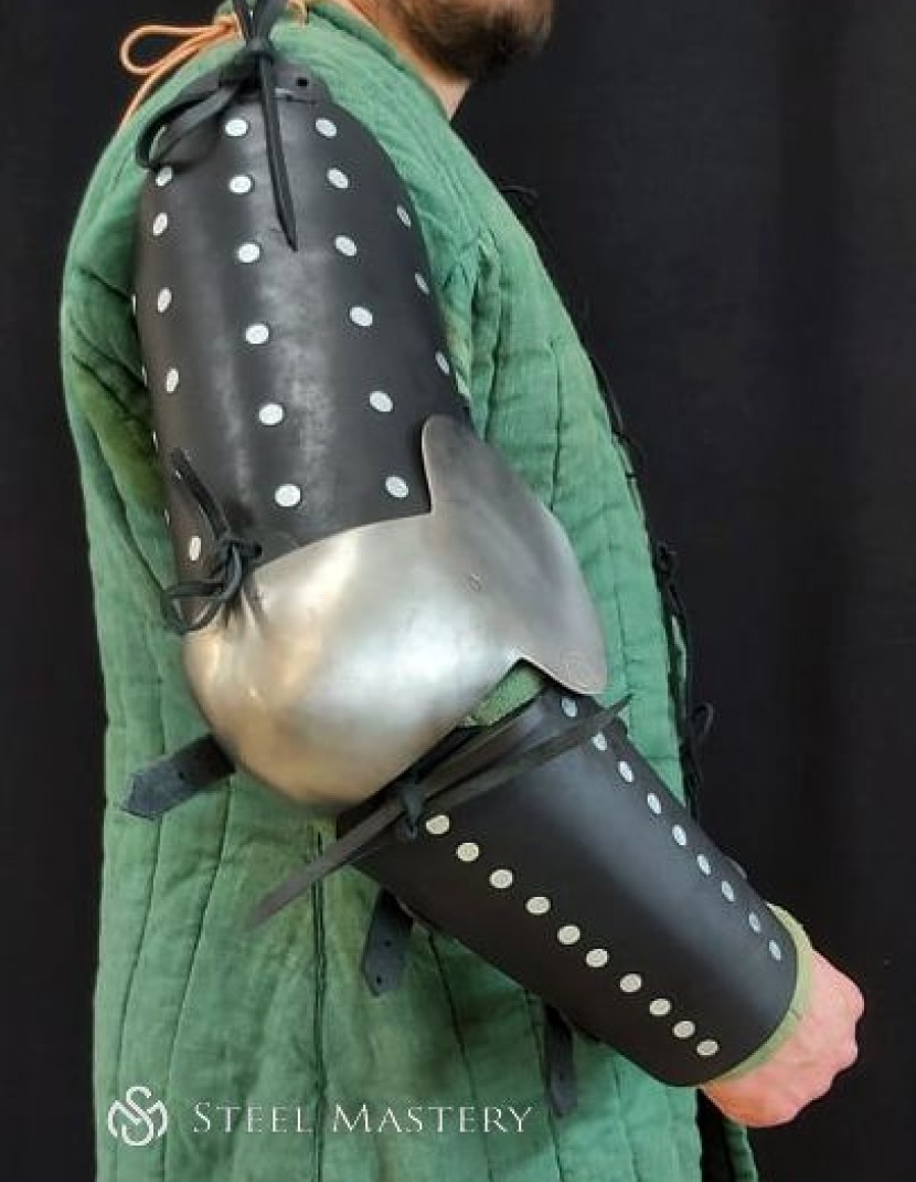 Brigandine arms of the XV century photo made by Steel-mastery.com