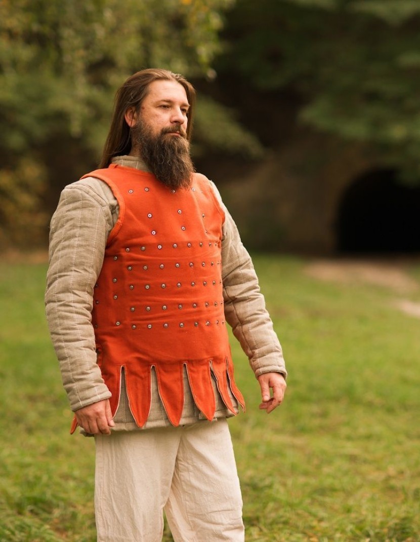 Visby brigandine with fastenings on the back, 1361 photo made by Steel-mastery.com