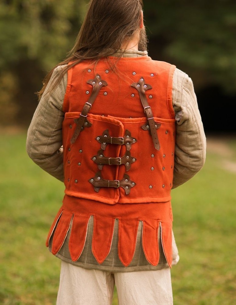 Visby brigandine with fastenings on the back, 1361 photo made by Steel-mastery.com