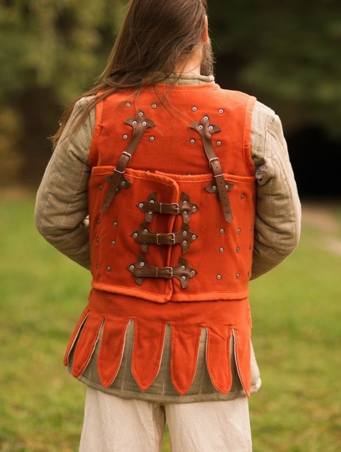 Visby brigandine with fastenings on the back, 1361