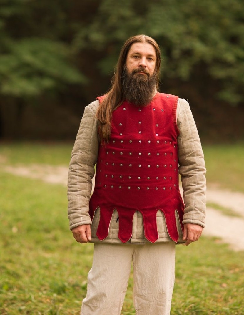 Visby brigandine with fastenings on the back, 1361 photo made by Steel-mastery.com