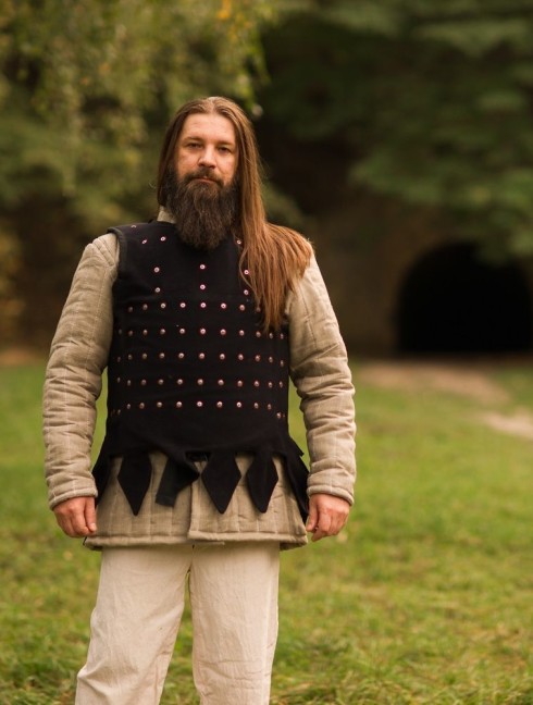 Visby brigandine with fastenings on the back, 1361