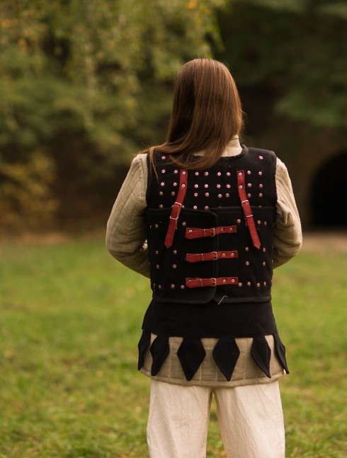 Visby brigandine with fastenings on the back, 1361
