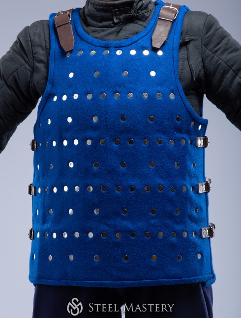Brigandine with fastenings on the sides