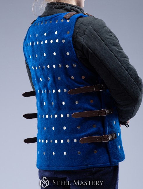 Brigandine with fastenings on the sides