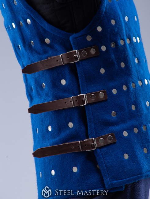 Brigandine with fastenings on the sides