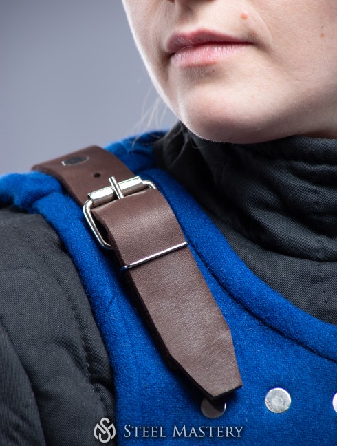 Brigandine with fastenings on the sides
