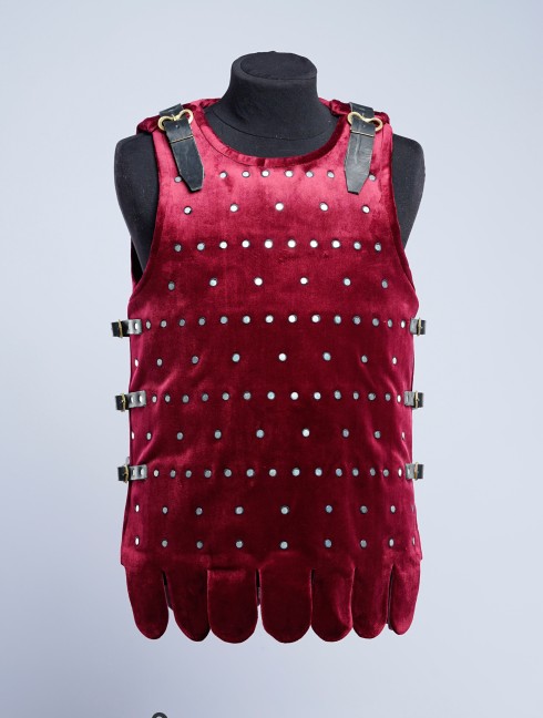 Brigandine with fastenings on the sides