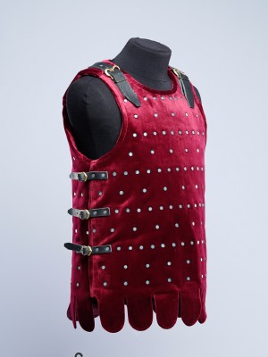 Brigandine with fastenings on the sides